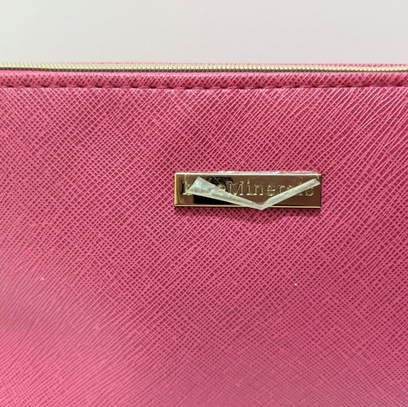 NWOT Bare Minerals Pink Cosmetic Bag Makeup Case - Picture 6 of 8